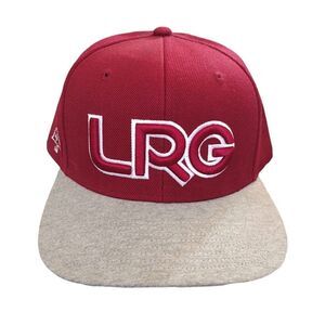 LRG Lifted Research Group True Heads Wool Blend Snapback Hat NWOT